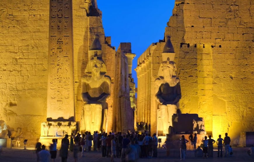 Sound and Light Show at Karnak Temple in Luxor